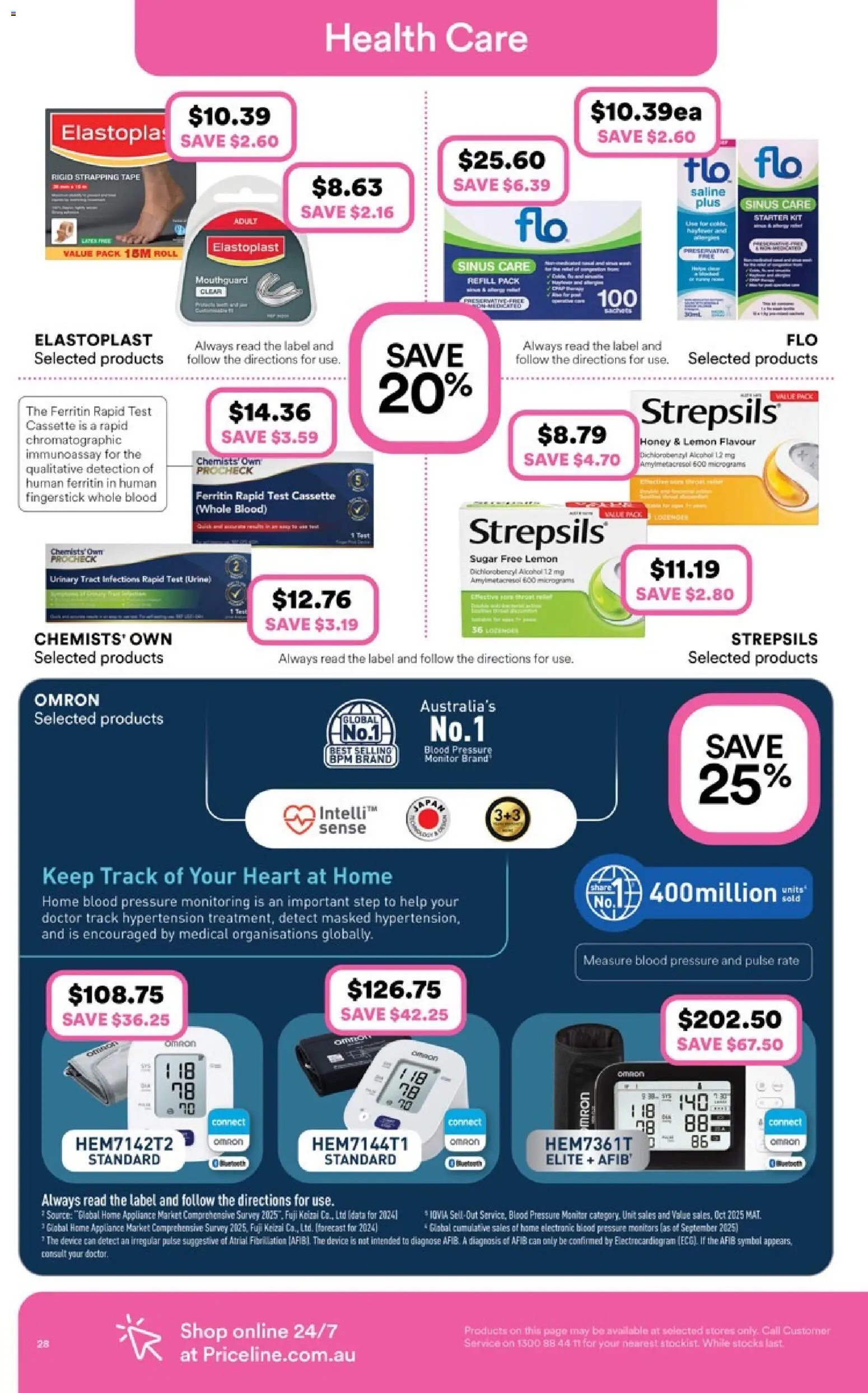 Priceline Pharmacy catalogue  - page 28- valid from 05/03/2026