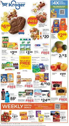 Preview Kroger Weekly Ad valid from 04/15/2026