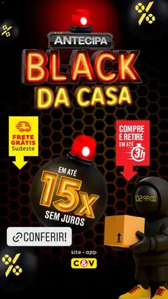 Pré-visualização Casa e Video Black Friday válida a partir de 24/11/2025