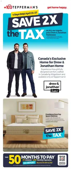 Preview Tepperman's weekly flyer / circulaire valid from Apr 24, 2026