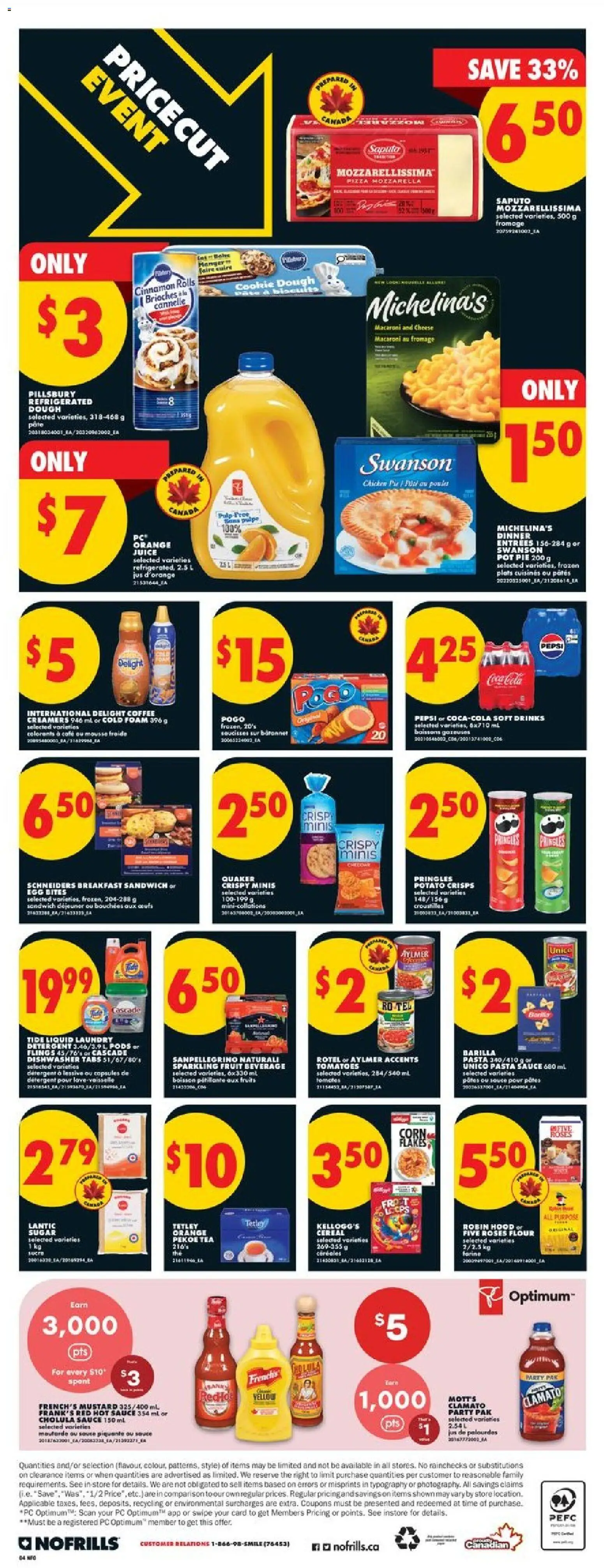No Frills weekly flyer / circulaire - page 4- valid from Apr 16, 2026