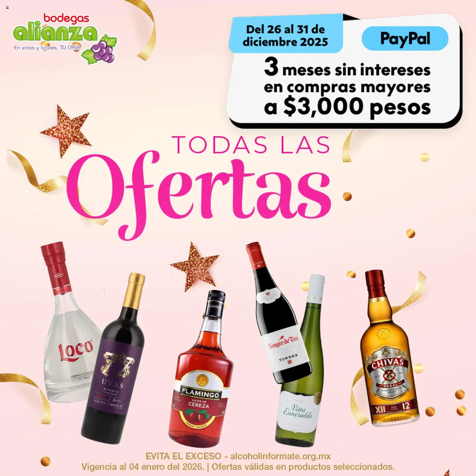 Bodegas Alianza catálogo Ofertas  - página 1- válido desde 31/12/2025