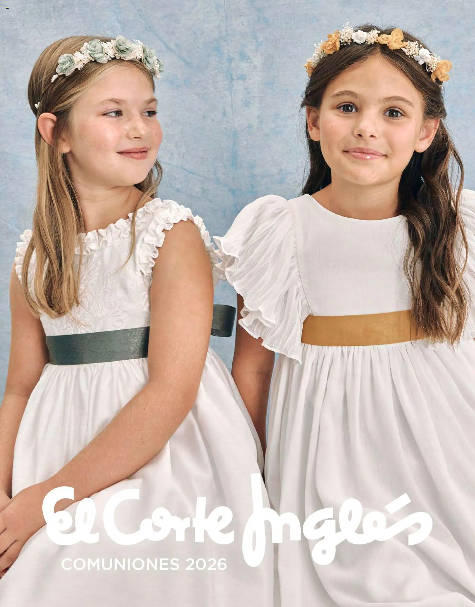 El Corte Inglés catálogo Comuniones 2026 - página 1- válido desde 20/11/2025