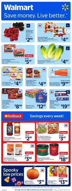 Preview Walmart weekly flyer valid from Oct 16, 2025