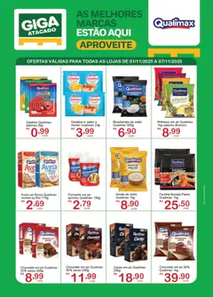 Pré-visualização GIGA Atacado - Ofertas Qualimax  válida a partir de 01/11/2025