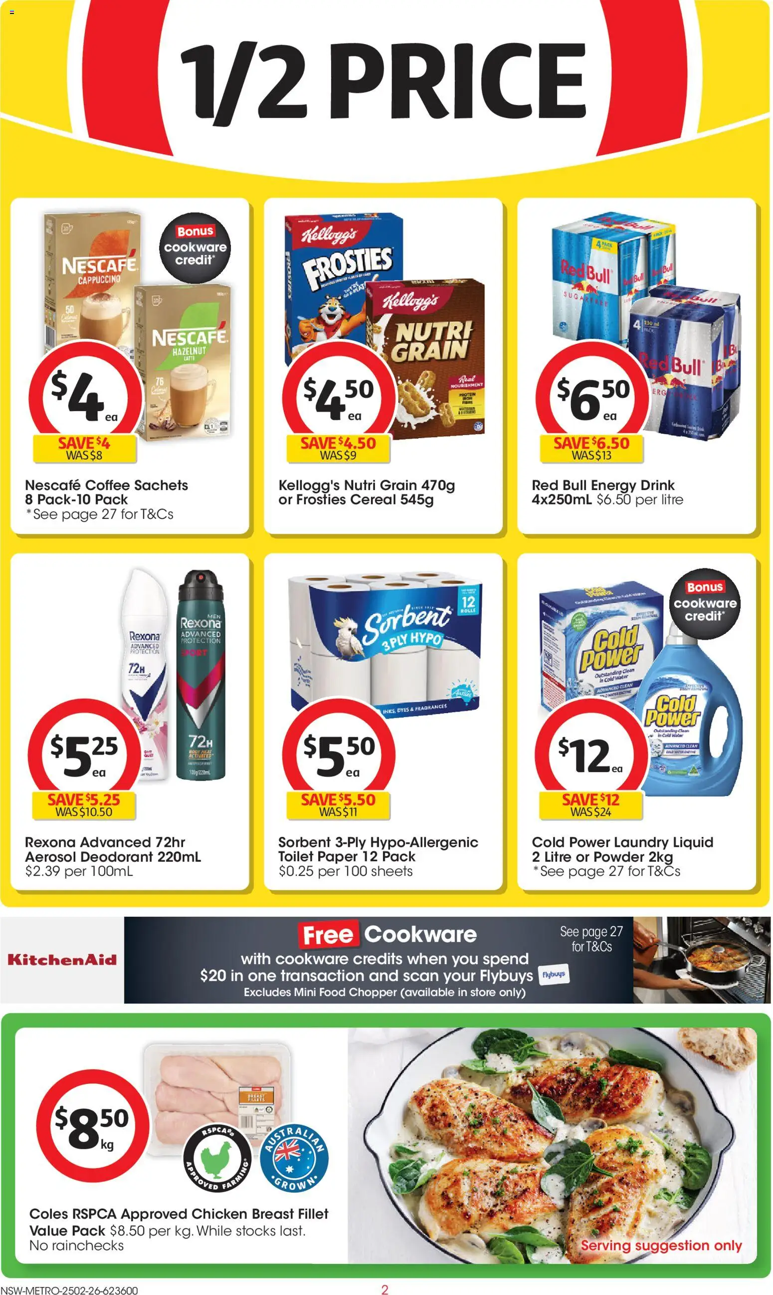 Coles Catalogue  - page 2- valid from 25/02/2026