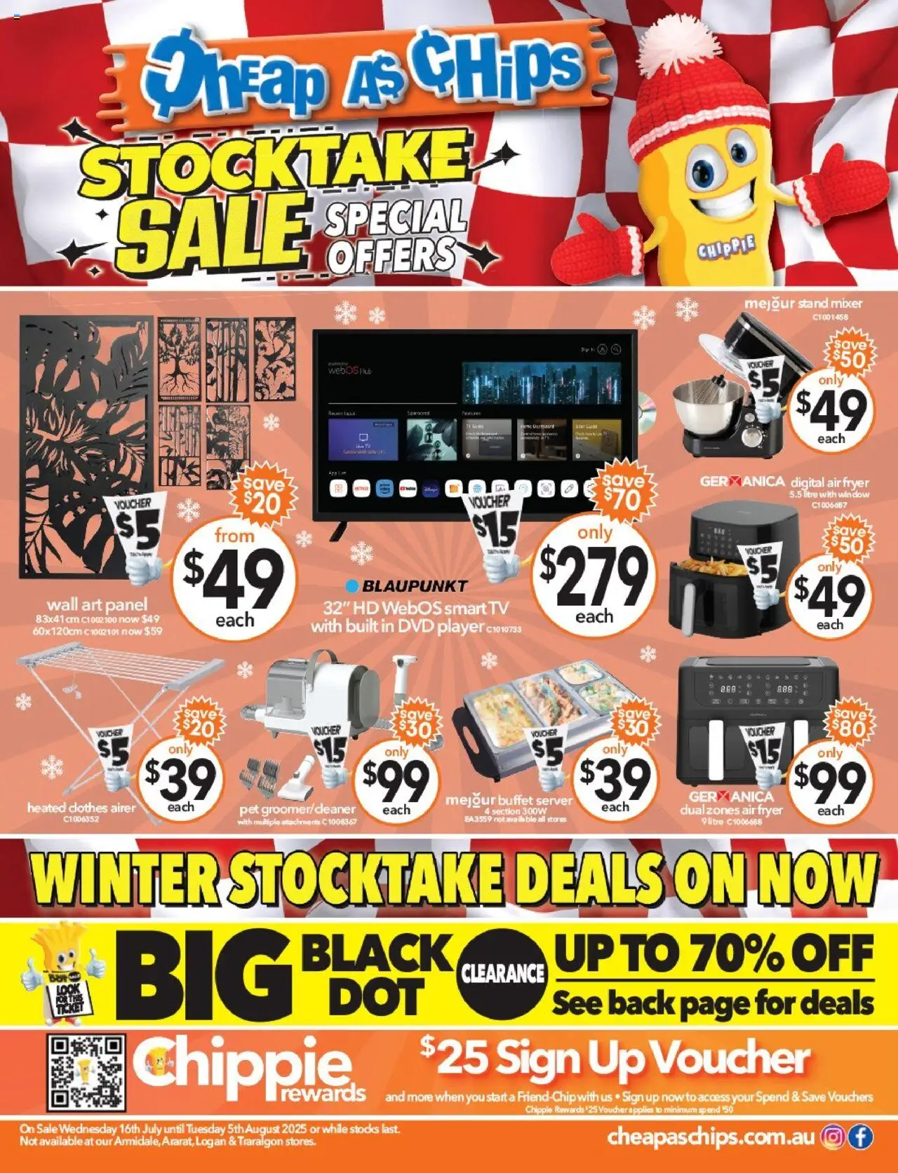 Cheap as Chips Catalogue - page 1- valid from 16/07/2025