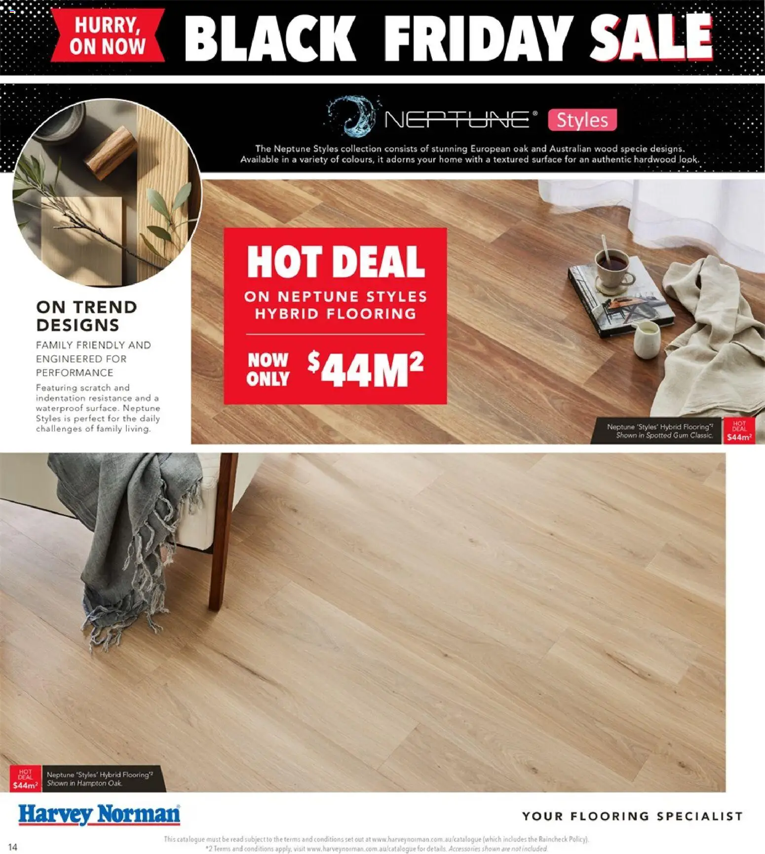 Harvey Norman Carpet & Flooring Black Friday Sale - page 14- valid from 13/11/2025