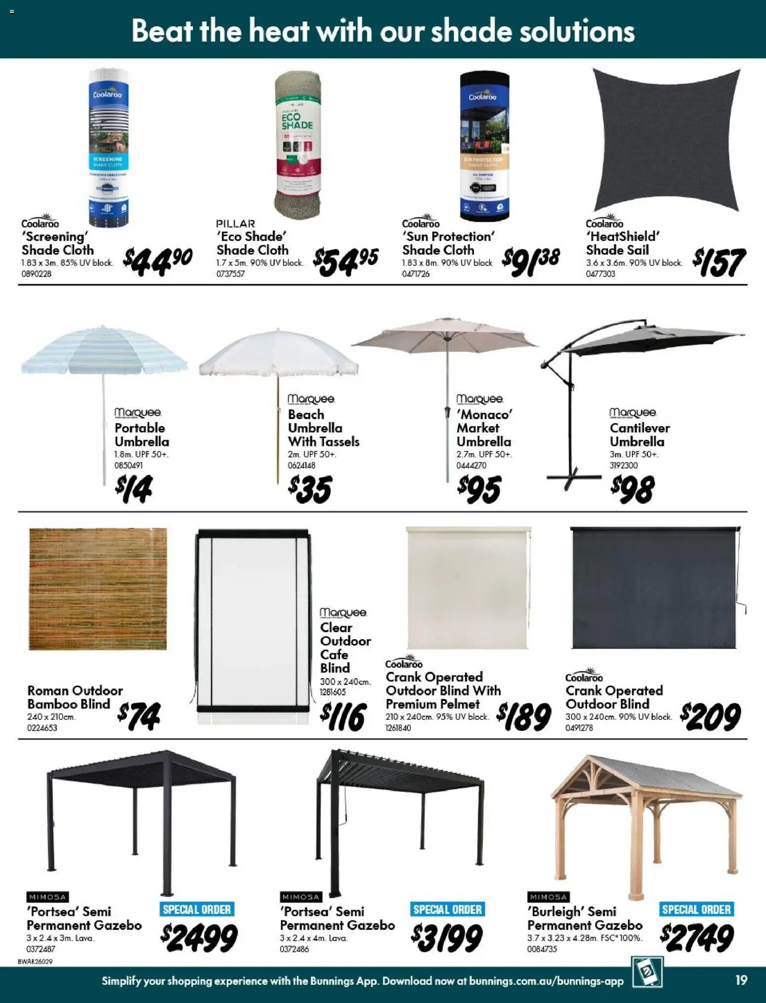 Bunnings Warehouse Summer Fun Summer Done Catalogue - page 19- valid from 07/01/2026