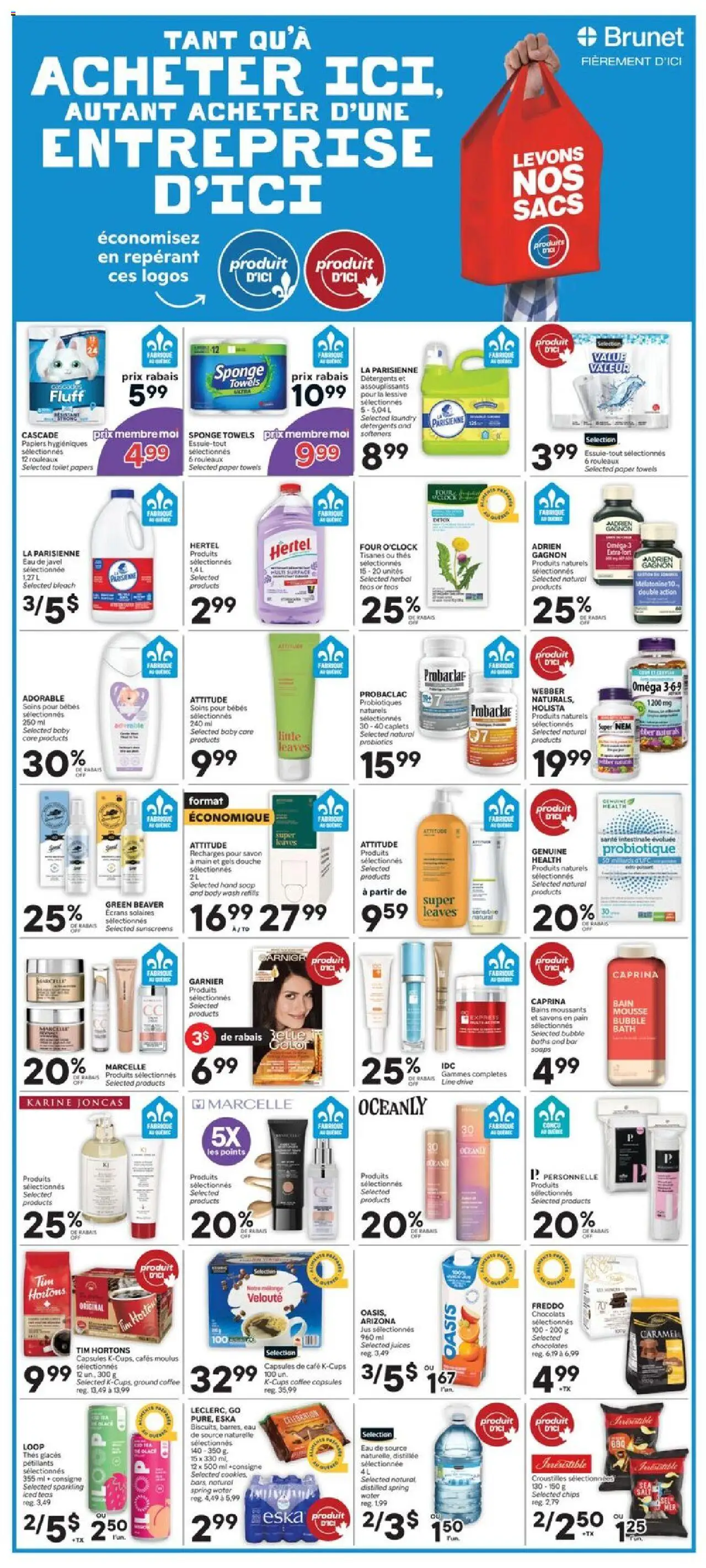 Brunet weekly flyer / circulaire - page 10- valid from Jul 17, 2025