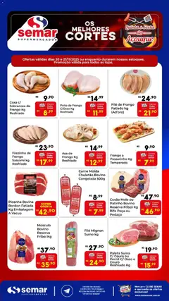 Pré-visualização Semar Supermercado - Ofertas Quinta e Sexta do Açougue válida a partir de 20/11/2025