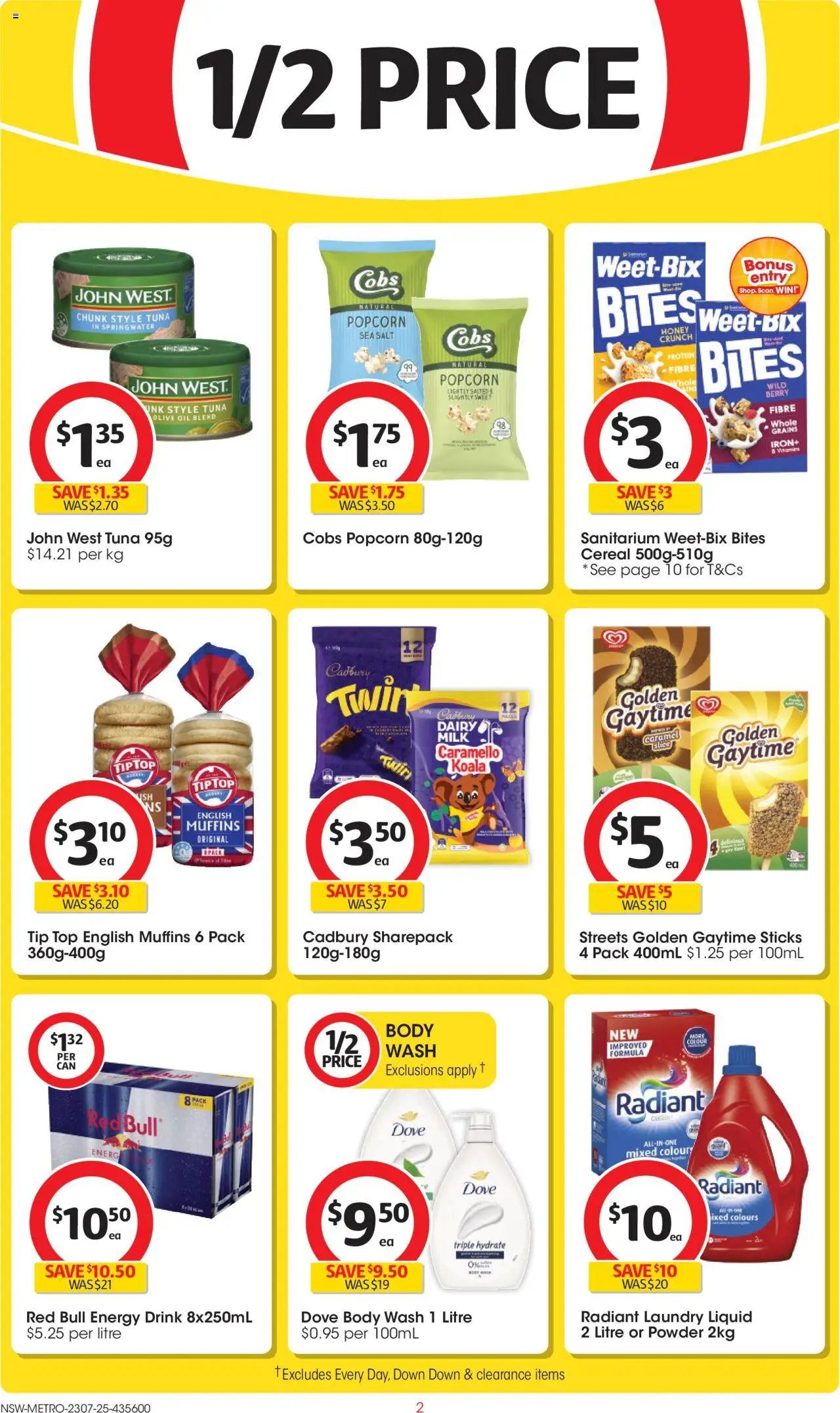 Coles Catalogue NSW - page 2- valid from 23/07/2025