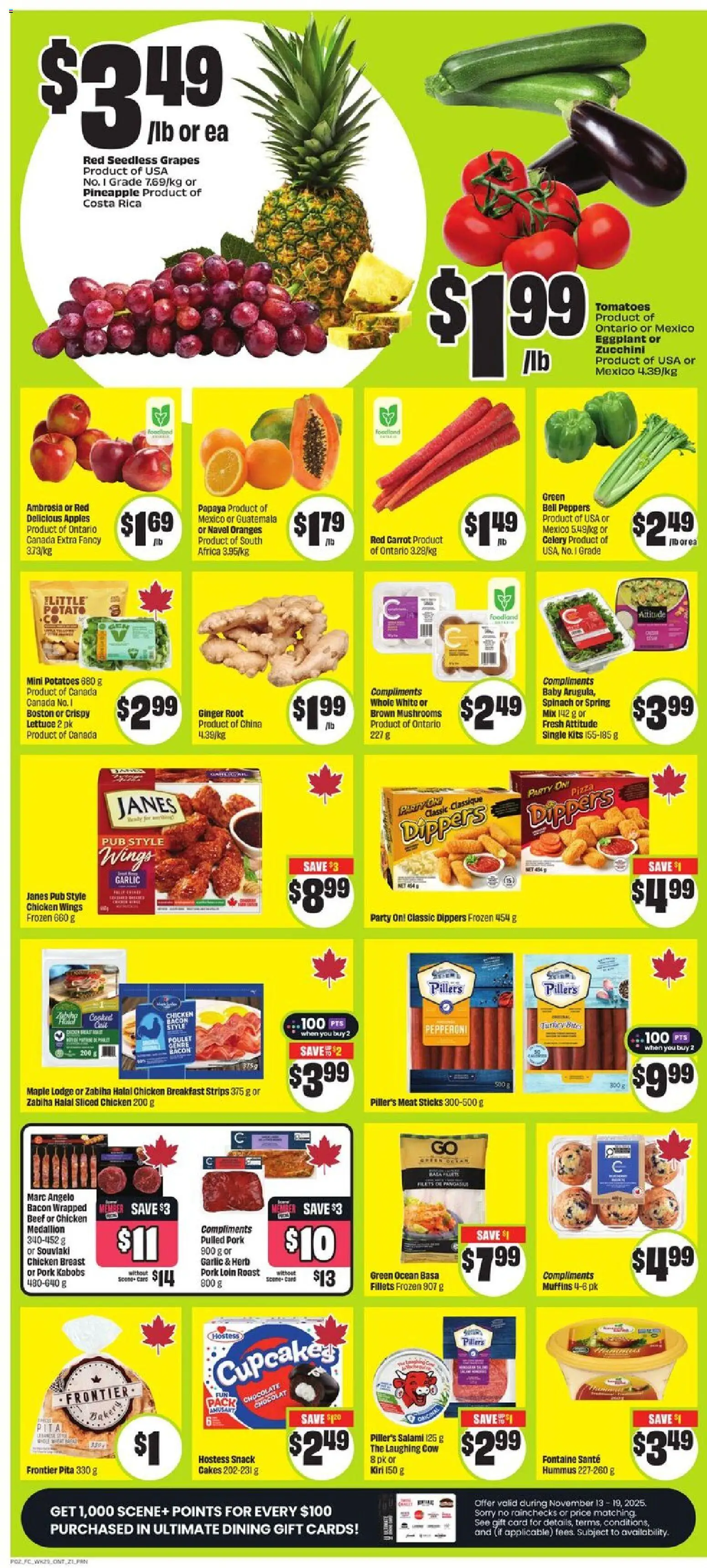 FreshCo weekly flyer / circulaire - page 3- valid from Nov 13, 2025