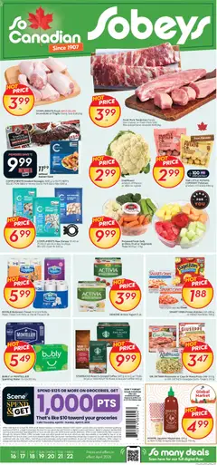 Preview Sobeys weekly flyer / circulaire valid from Apr 16, 2026