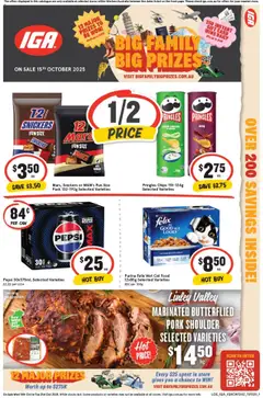 IGA catalogue preview - valid from 15/10/2025