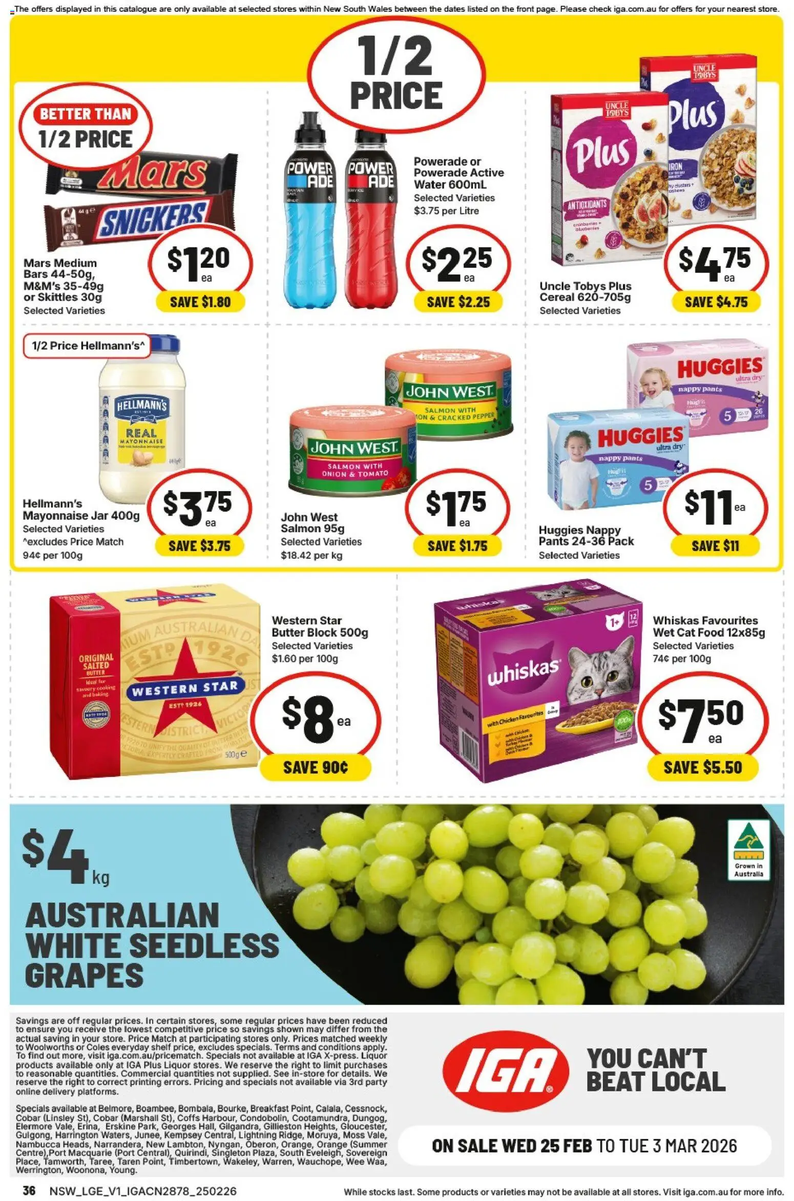 IGA Catalogue NSW - page 41- valid from 25/02/2026