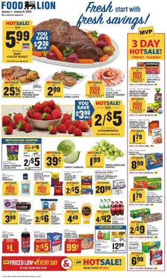 Preview Food Lion Weekly Ad valid from 01/01/2026