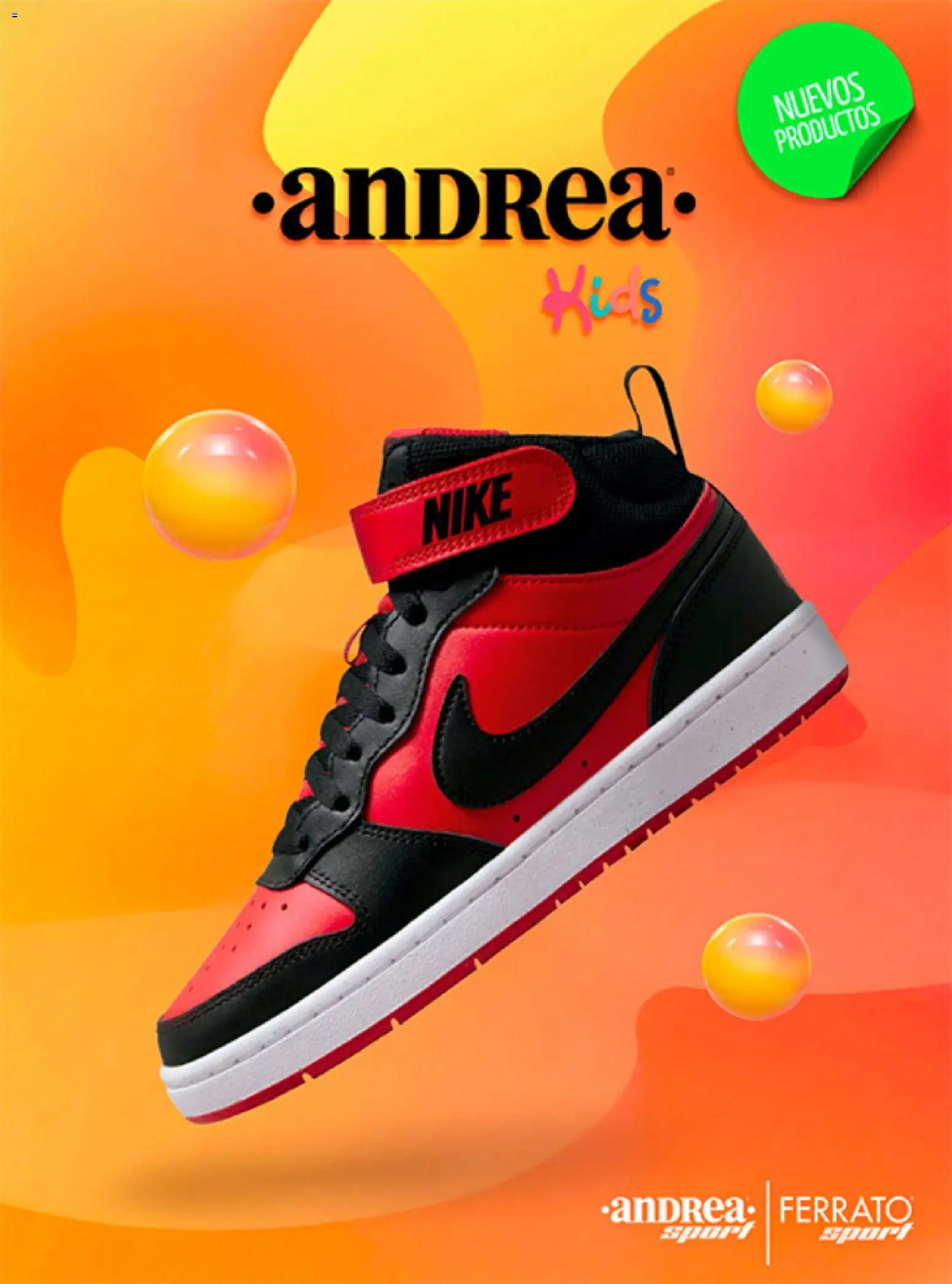 Andrea catálogo Deportivo Infantil  - página 1- válido desde 31/10/2025
