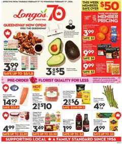 Preview Longo's weekly flyer / circulaire valid from Feb 5, 2026