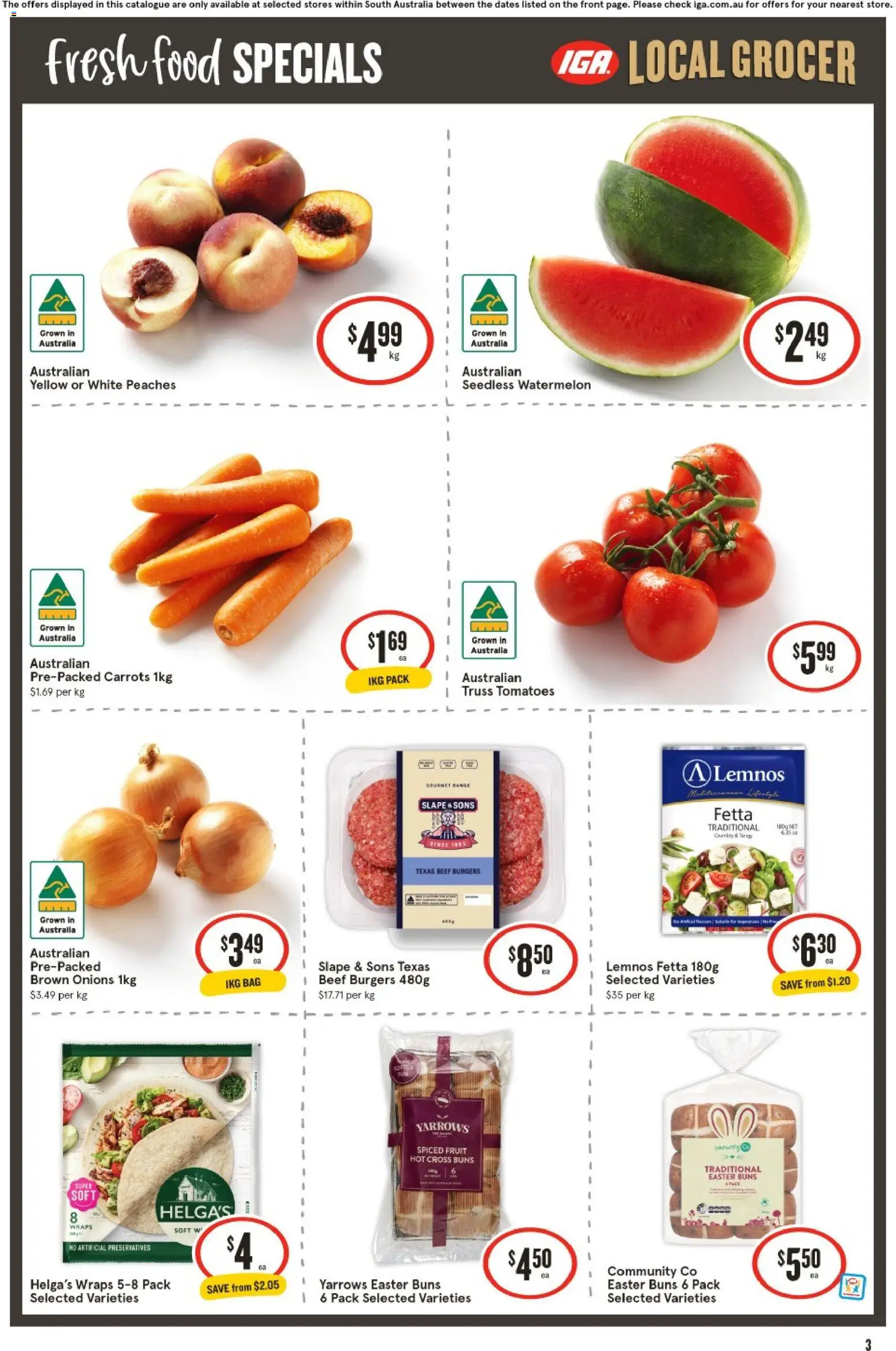 IGA Local Grocer SA - page 3- valid from 14/01/2026