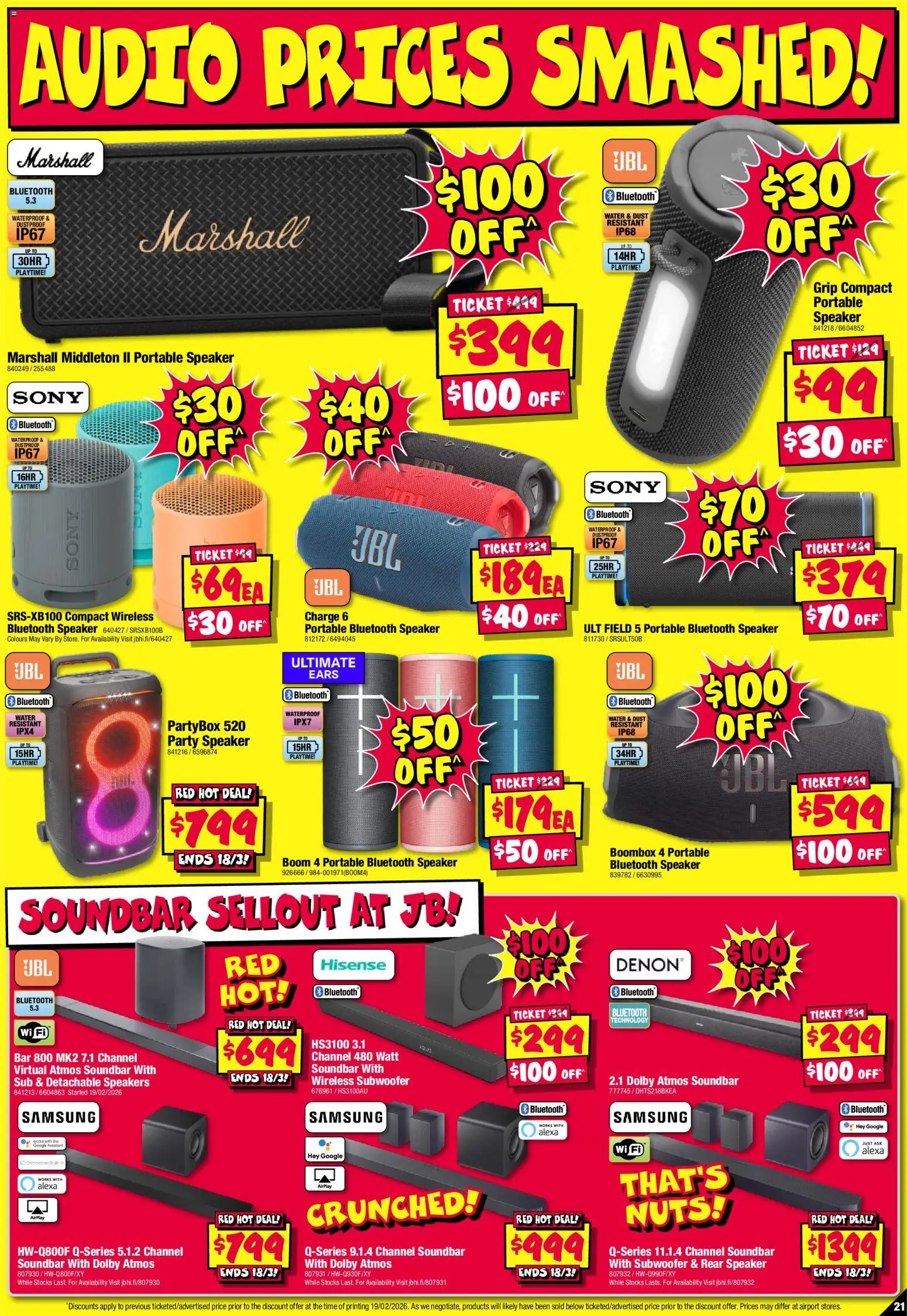 JB Hi-Fi catalogue  - page 21- valid from 05/03/2026