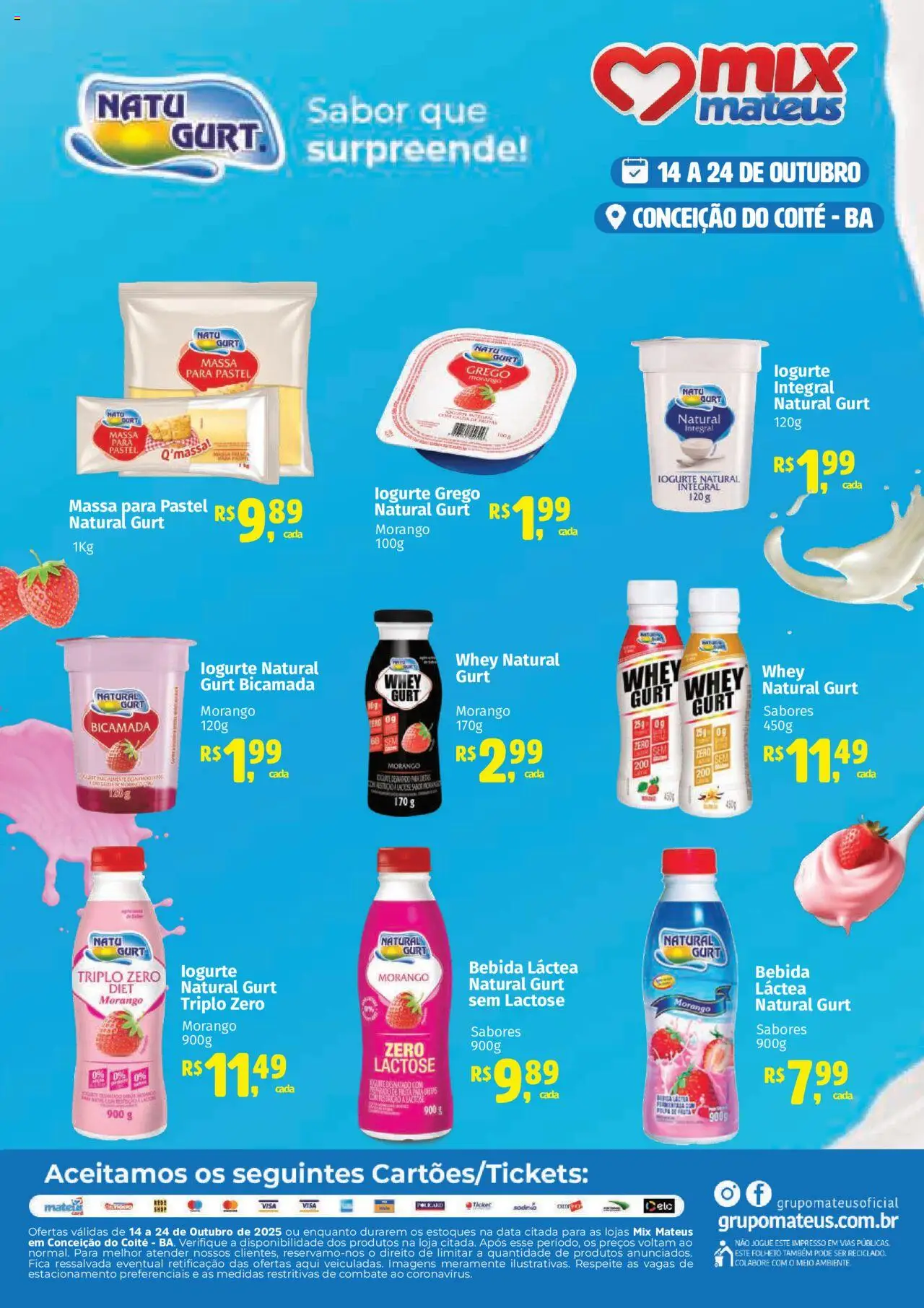Mateus - Ofertas Natural Gurt - página 1- válido a partir de 14/10/2025
