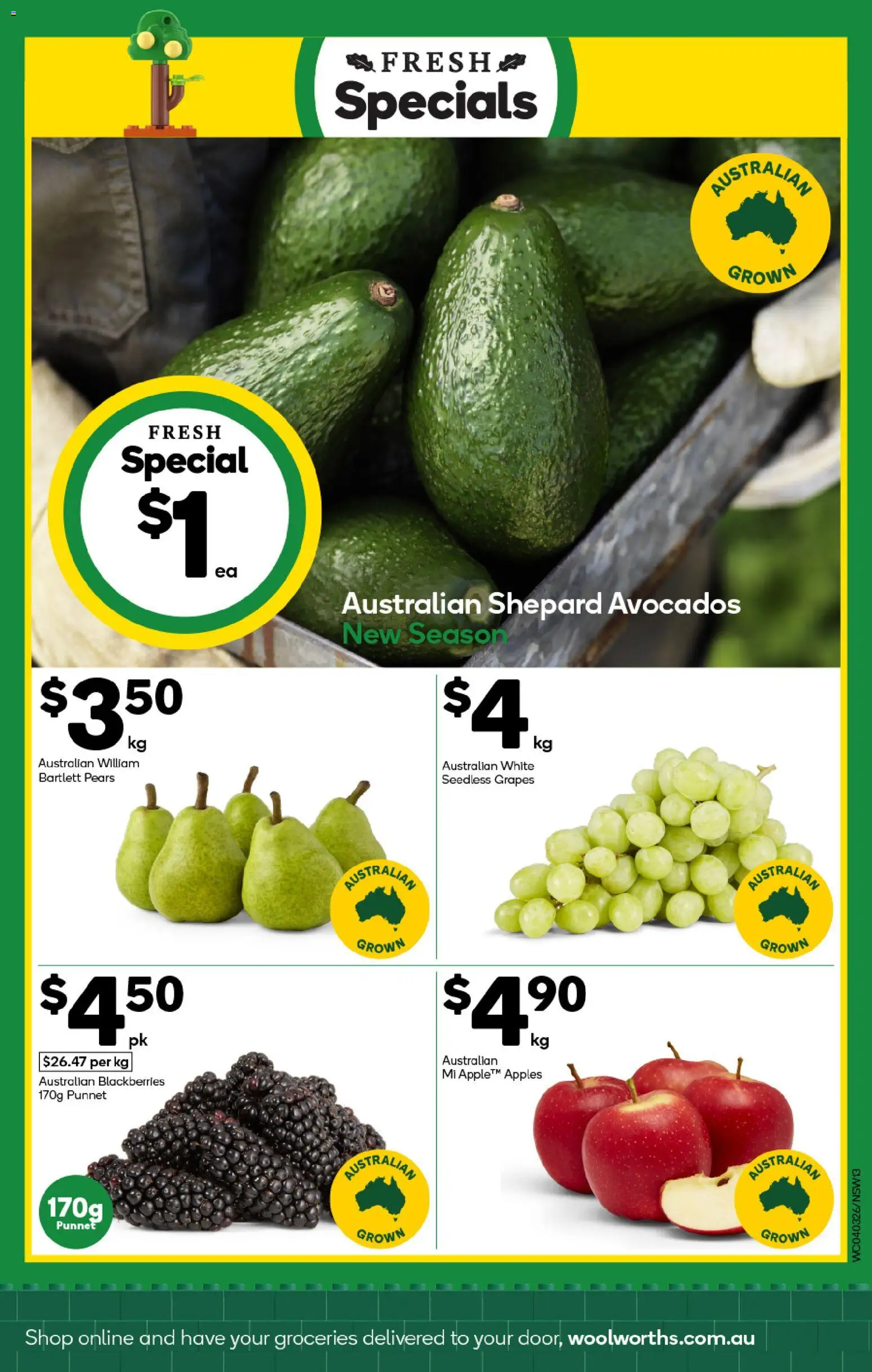 Woolworths catalogue  - page 13- valid from 04/03/2026