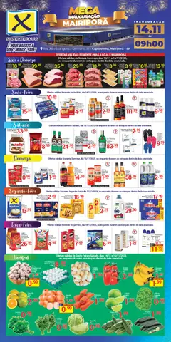 Pré-visualização X Supermercados - Ofertas da semana válida a partir de 14/11/2025