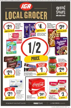 IGA catalogue preview - valid from 23/07/2025