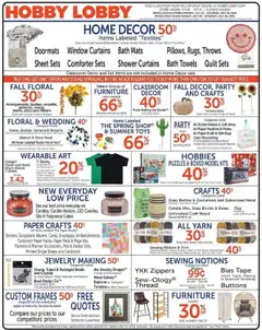 Preview Hobby Lobby Weekly Ad valid from 07/20/2025