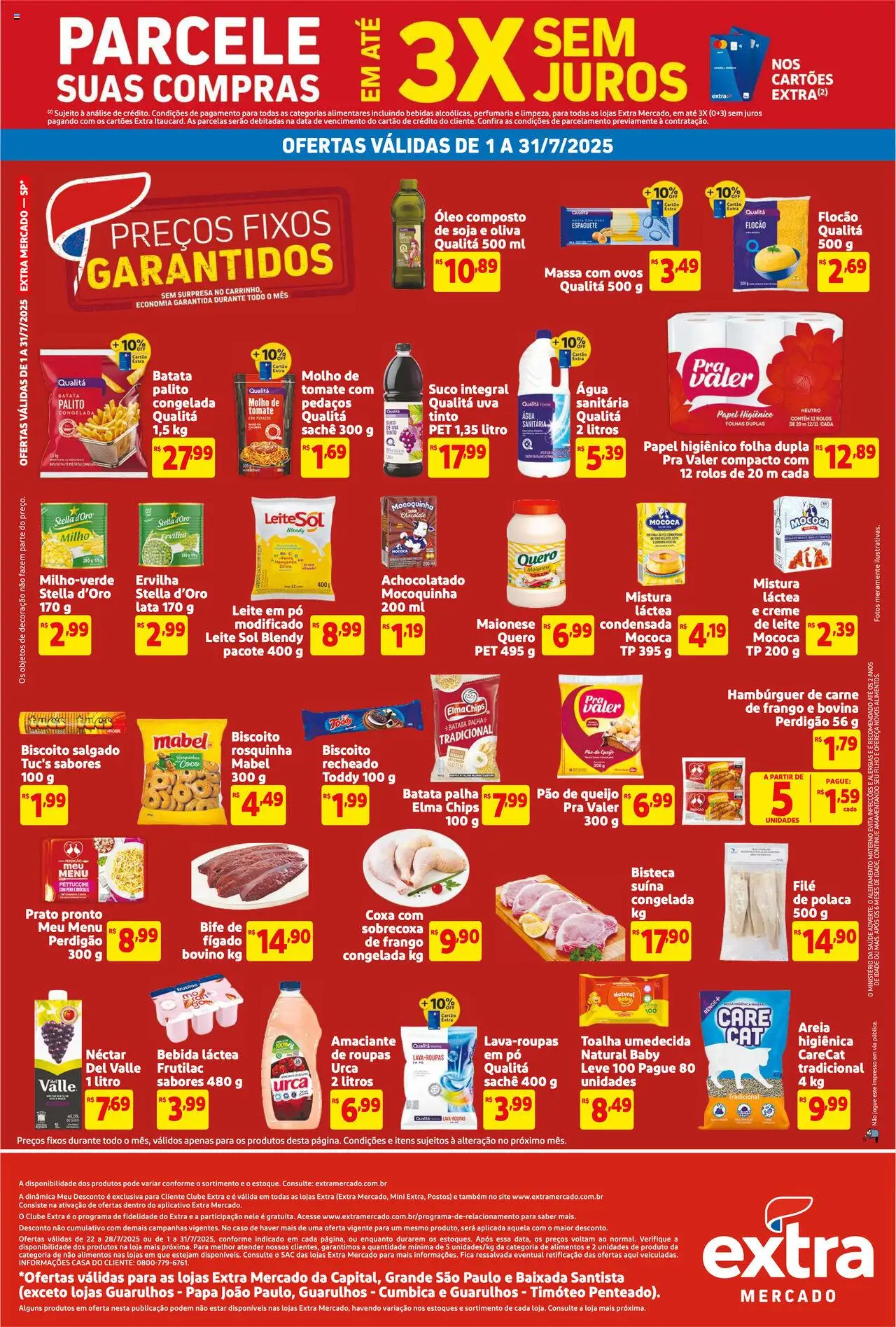 Extra - Ofertas de Mercado - página 3- válido a partir de 22/07/2025
