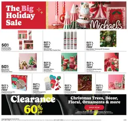 Preview Michaels weekly flyer / circulaire valid from Dec 5, 2025