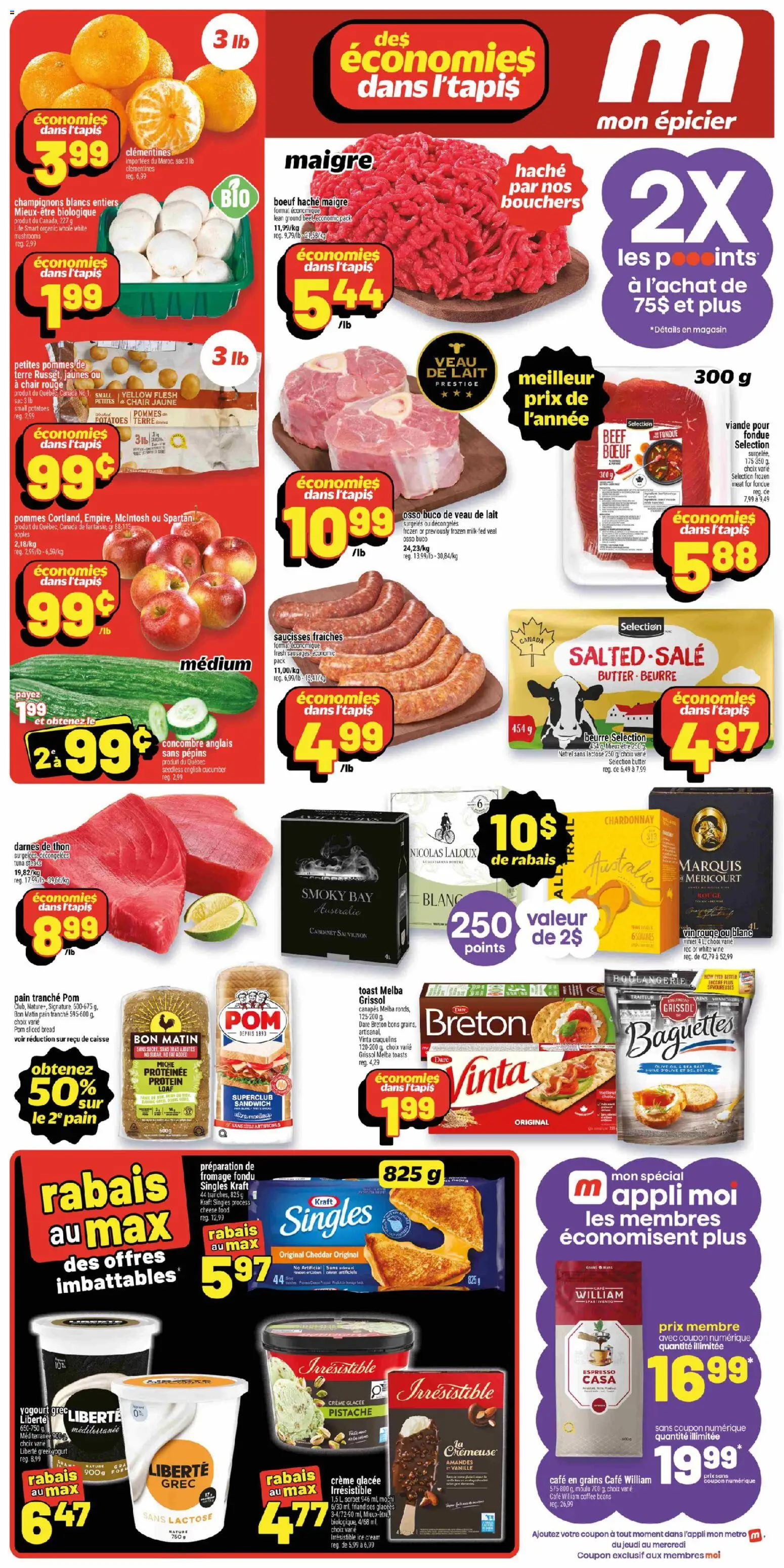 Metro weekly flyer / circulaire - page 1- valid from Mar 26, 2026