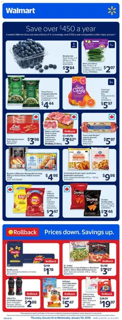 Preview Walmart weekly flyer valid from Jan 1, 2026