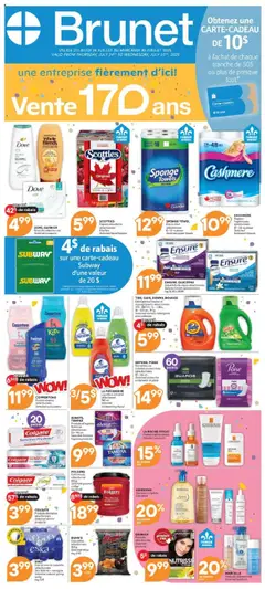 Preview Brunet weekly flyer / circulaire valid from Jul 24, 2025
