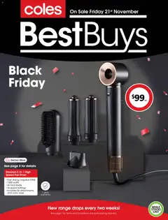 Coles catalogue preview - valid from 21/11/2025