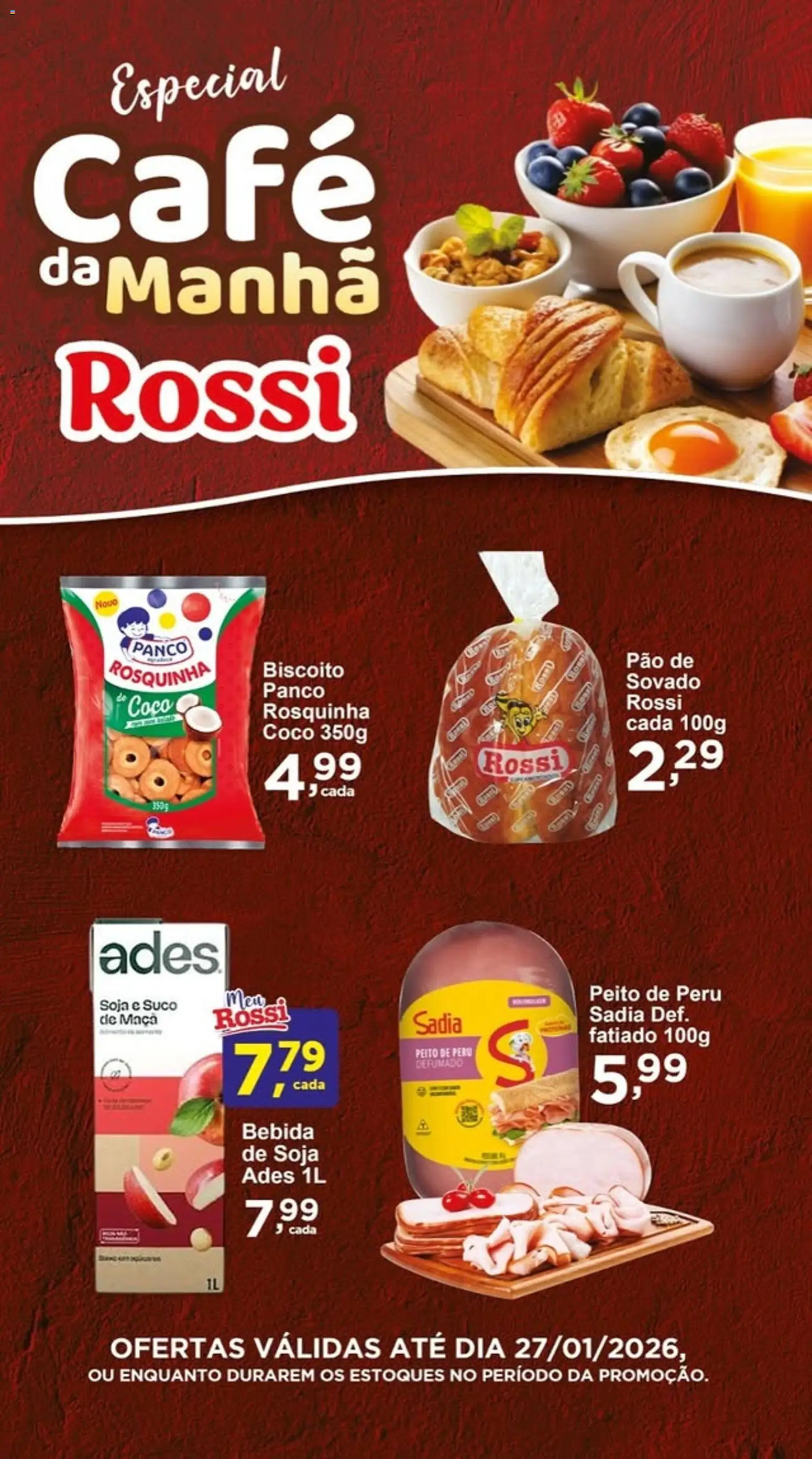 Rossi Supermercados - Ofertas da semana - página 1- válido a partir de 22/01/2026
