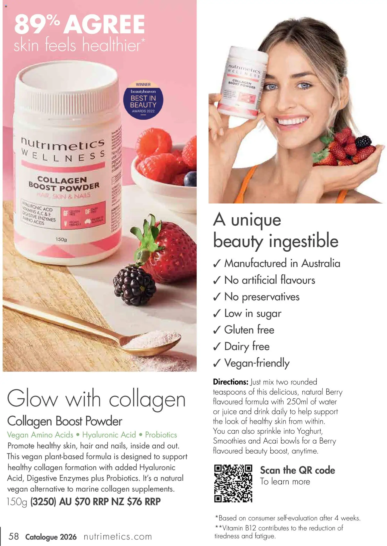 Nutrimetics Catalogue 2026 - page 58- valid from 01/01/2026