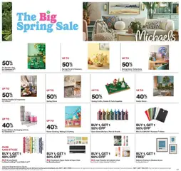Preview Michaels Weekly Ad valid from 03/08/2026
