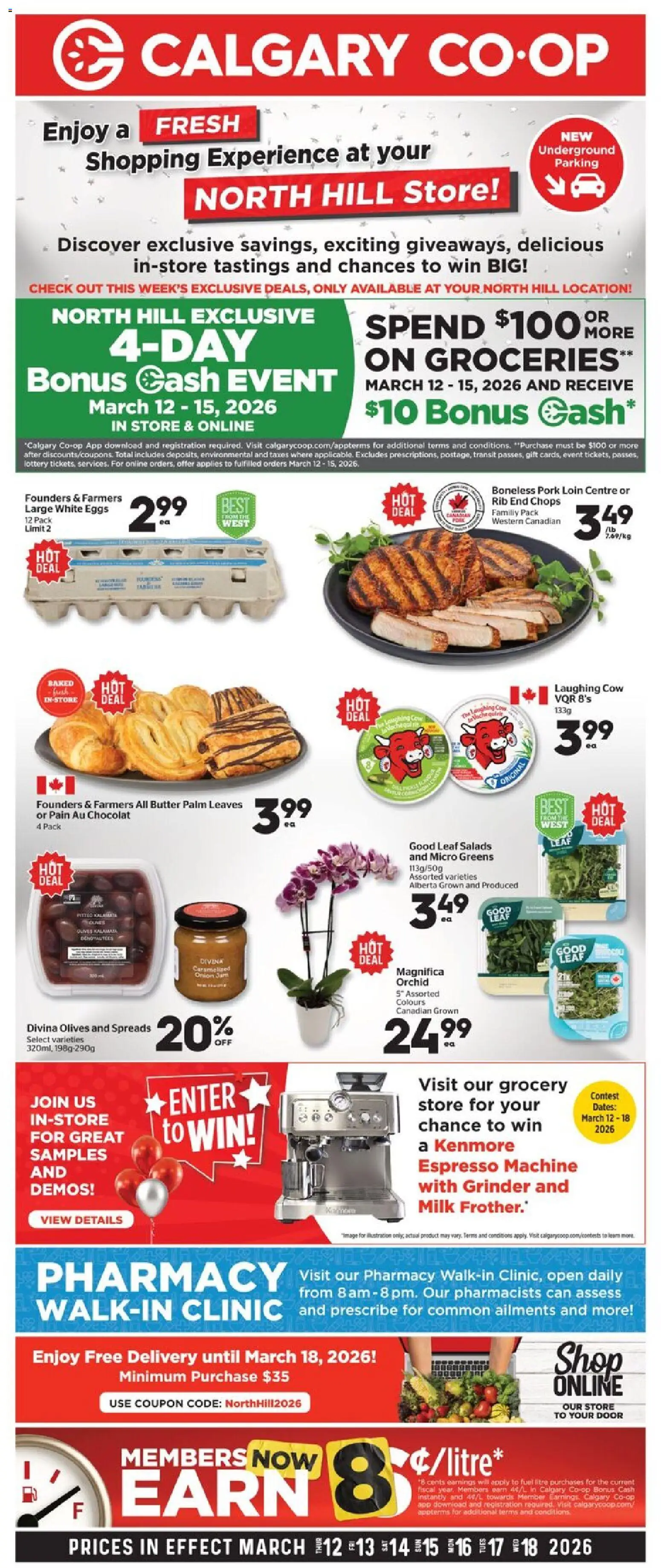 Calgary Co-op weekly flyer / circulaire - page 1- valid from Mar 12, 2026