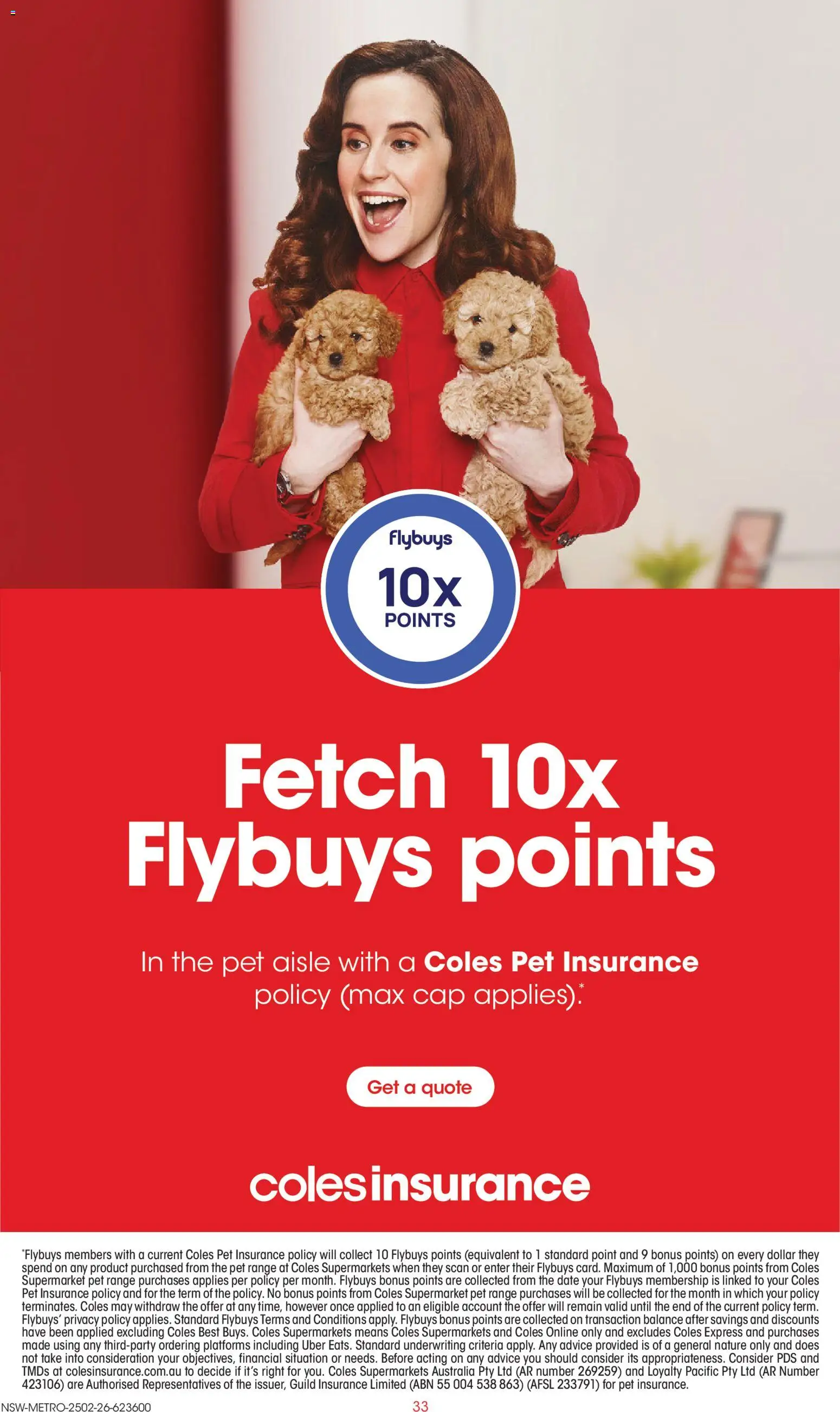 Coles Catalogue  - page 33- valid from 25/02/2026