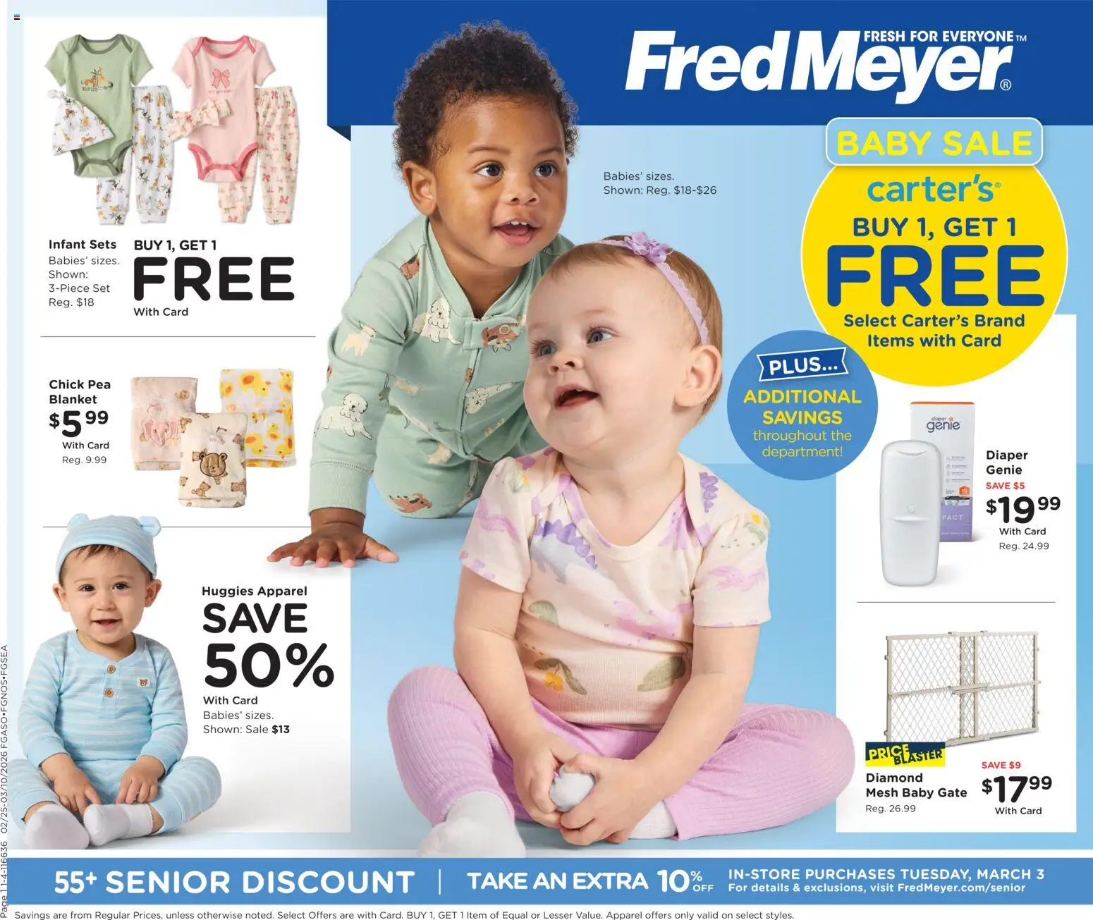 Fred Meyer Home & Apparel - page 1- valid from 02/25/2026