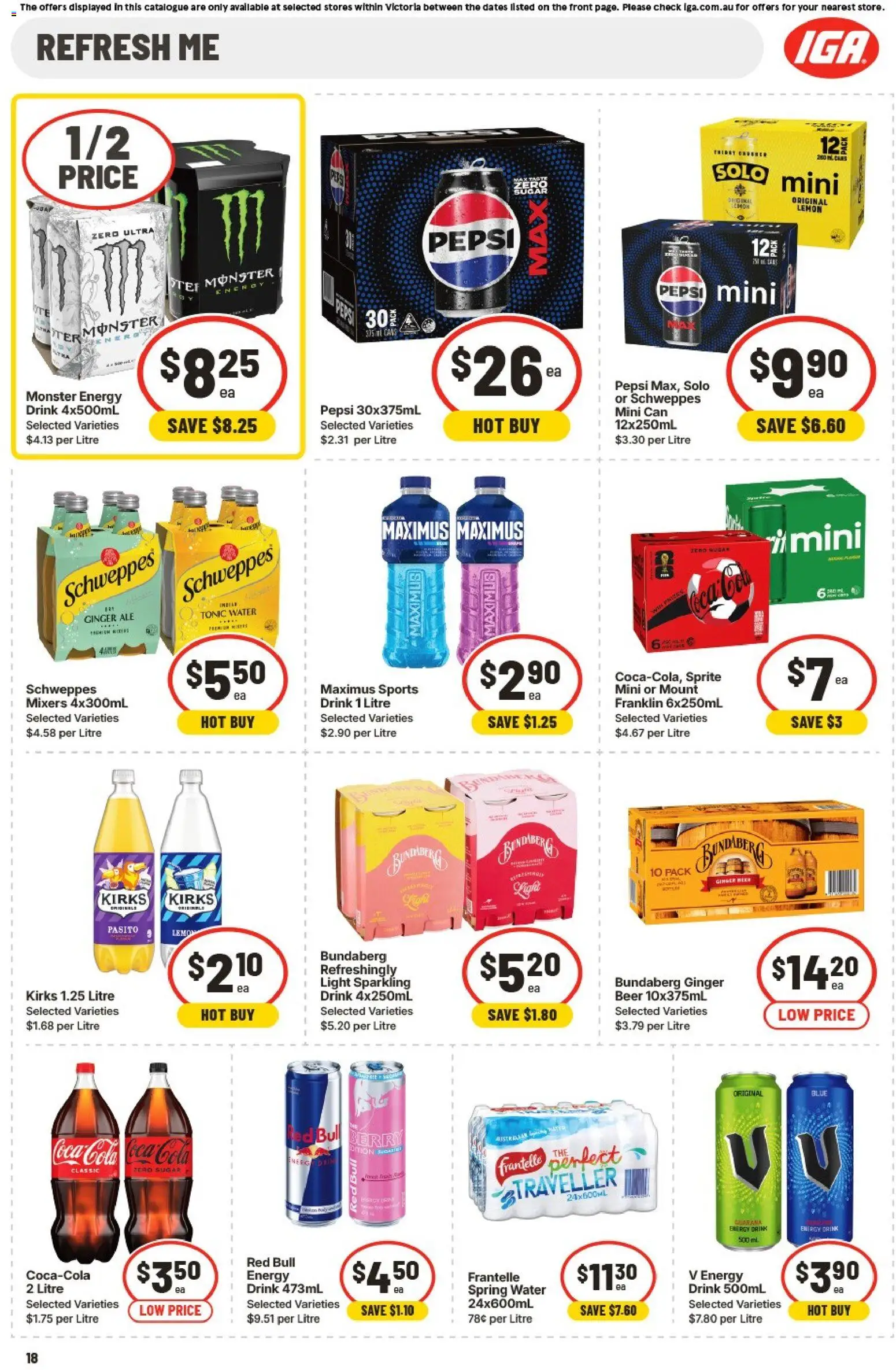 IGA catalogue  - page 21- valid from 04/03/2026
