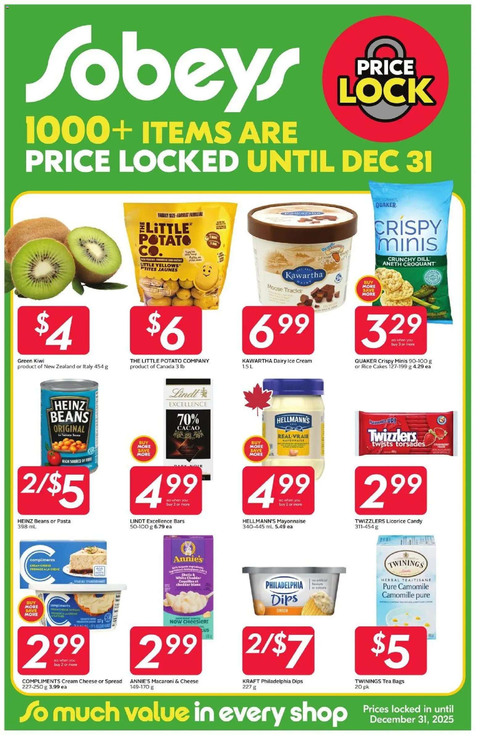 Sobeys - Special Promotion - page 1- valid from Nov 27, 2025