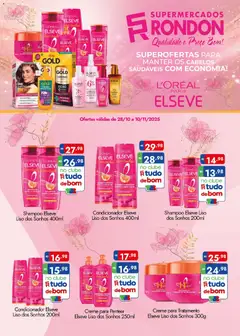 Pré-visualização Supermercados Rondon - Ofertas L'Oreal válida a partir de 28/10/2025