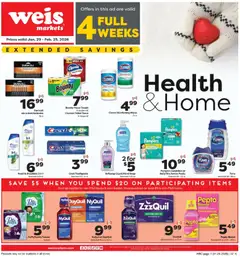 Preview Weis Health & Home valid from 01/29/2026