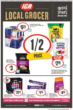 IGA catalogue preview - valid from 10/09/2025