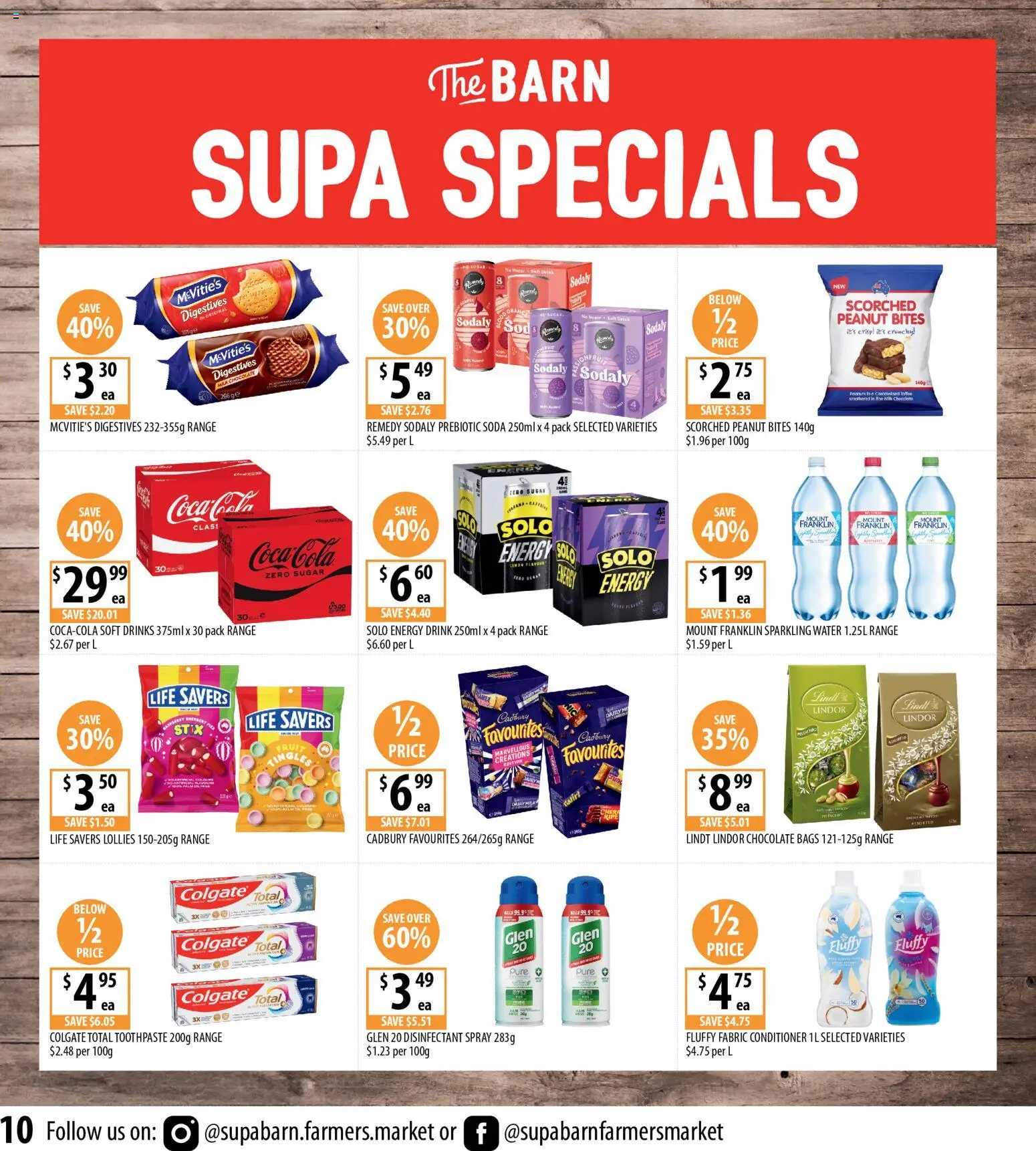 Supabarn catalogue  - page 10- valid from 11/03/2026