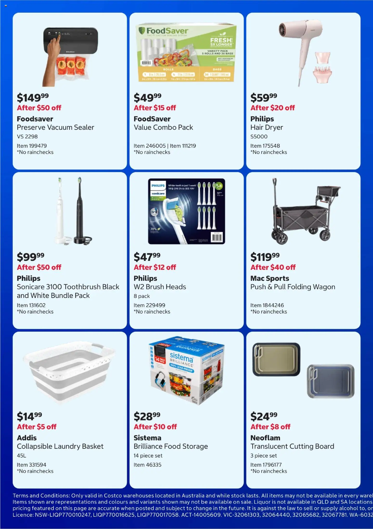 Costco Warehouse savings - page 4- valid from 16/02/2026