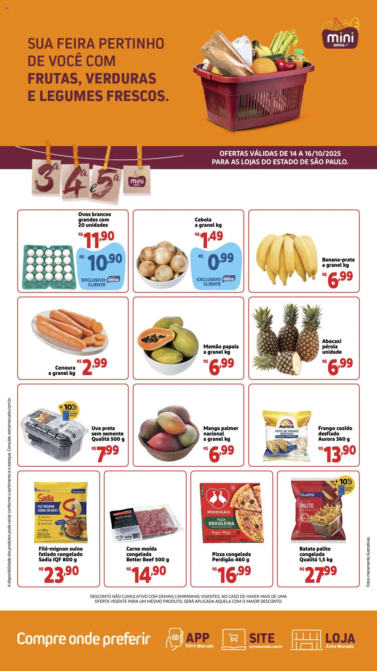 Mini Extra - Ofertas Terça e Quinta - página 1- válido a partir de 14/10/2025
